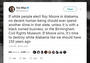 'Anti-Racist' Tim Wise: 'It's Time to Destroy White Alabama' - Conservative News & Right Wing News | Gun Laws & Rights News Site