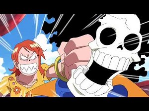Brook Farts in Front of Nami. Funny, English Version.