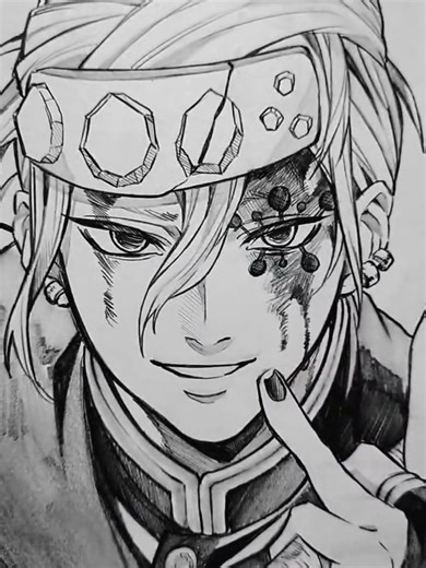 やっぱ鬼滅書くの楽しー😭#鬼滅の刃 #イラスト #鬼滅 | # demon slayer