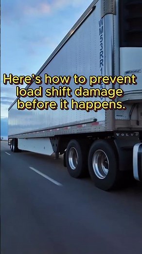 What Is Load Shift & How to Prevent It 🚛 | Trucking Safety Tips #shorts