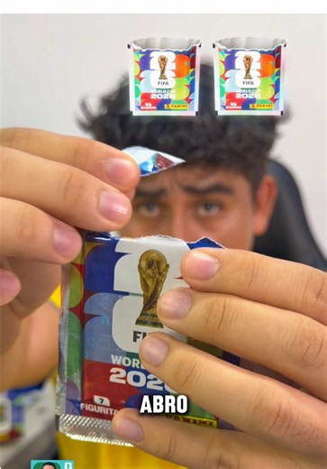 Día 1 abriendo sobres 🗣️ #flypシ #mundial2026 #albumpanini #futbol | album del mundial 2026