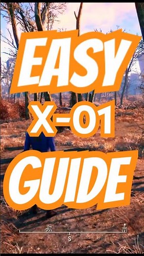 Easiest X-01 Guide LVL 28+ | Fallout 4 #fallout