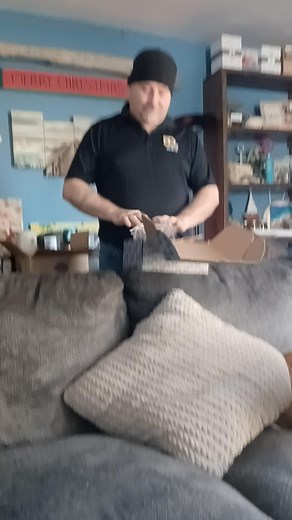 When your trying to get the hubby peeking and sniffing the whiff box and he realizes it. Immedietely after he's like almost got me 🤣 | Marie Young