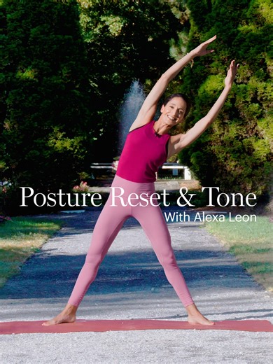 NEW on Essentrics TV 🌟 Posture Reset & Tone with Alexa Leon Good posture fuels more than just confidence: it powers your breath, protects your joints and aids healthy digestion. This new 30-minute standing barre workout strengthens & lengthens your entire body to support better posture. You’ll focus on engaging your upper back & core, while powering up your lower body to help you stand taller and feel energized for the day ahead 🌻 Now streaming permanently on Essentrics TV! Try our 14-day free