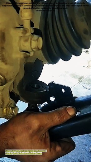Super Easy Ball Joint Installation Process | Simple Tool Makes Installation Faster