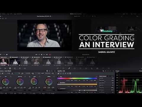 DaVinci Resolve Tutorial 101: How to Color Grade an Interview by Gabriel Kaunitz | Wedio