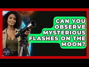 Can You Observe Mysterious Flashes On The Moon? - Astronomy Made Simple