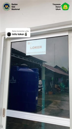 Loker Kosong di Badan Gizi Nasional