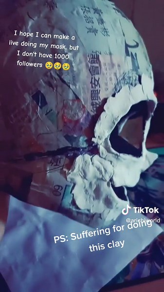 Making new Sans Mask... #undertalefanart #undertaleau #sans #epic!sans #undertalecosplay #cosplay #undertalecosplay #diy