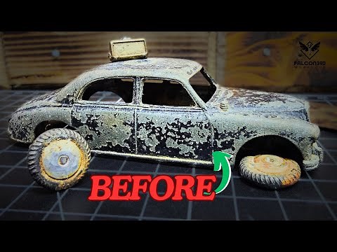 Surprising Twist in Dinky Toy Car Restoration Revealed!