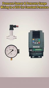 Pressure Sensor & Pressure Gauge Wiring To A VFD For Consultant Pressure #rashidkhandieselgenerator | Rashid Khan