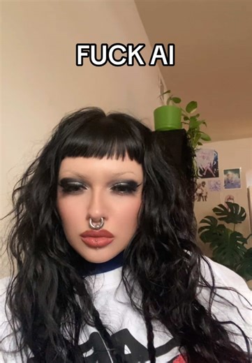 Get that evil entity outta here #AI #lesbian #femme