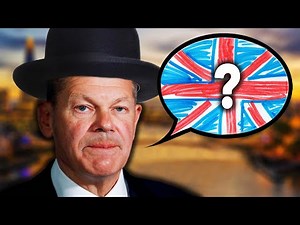 Olaf Scholz versucht Englisch zu sprechen