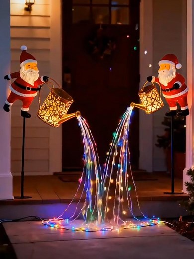 🎅✨🎄 Let Santa pour out light, laughter, and Christmas magic into your home this season! | Comoneplac