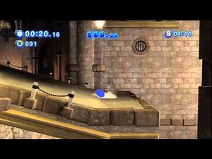 Sonic Generations: Rooftop Run (Classic) Challenge 5 Speed Run: 0:14.59