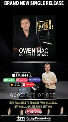 28K views · 1K reactions | ‘Goodness of God’ is now available to request on all your favourite radio stations  #newsingle #gospelmusic | Owen Mac | Facebook
