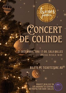 Concert de Colinde 'Tronos Junior' la Sala Dalles – Bucuria Crăciunului prin cântec și rugăciune