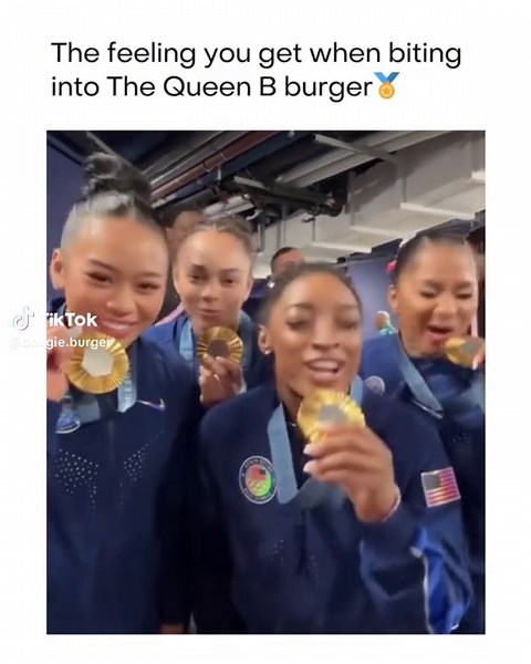 Congrats to the US women’s gymnastic team for winning gold! They’re the definition of Queen Bs! 🏅💕✨ #Olympics #SmashBurger #BougieBurger #BestBurger