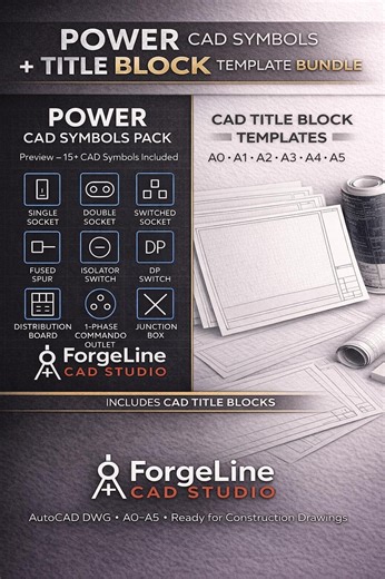 Electrical Power CAD Blocks   Title Block Templates | Autocad DWG Bundle - Etsy Australia