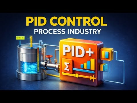 PID Control in the Process Industry: Concepts Explained with Real Process Examples