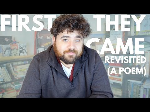First They Came, Revisited | A Modernized Rewrite of Martin Niemoller's Poem