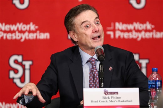 Rick Pitino Speaks Out on His Behavior Before St. John’s ‘Biggest’ Game