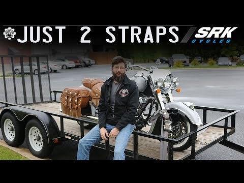 How to Tie Down Your Motorcycle: Tank Straps