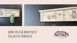 In this tutorial, our lovely IOD Artisan, Michelle Phippard, shares a step-by-step guide on applying IOD Paint Inlays with topcoat using the La Folie Paint Inlay from our 2025 Holiday Collection. Michelle starts with a perfectly vintage find, full of chippy patina and character, and shows you how to upcycle it into a charming decor piece with IOD. She even shares how she handles the little “uh-oh” moments, so they become part of the story instead of deal-breakers. If you love watching vintagey t