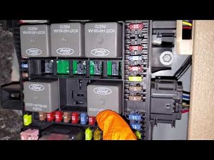 2007 F150 Relay Identification