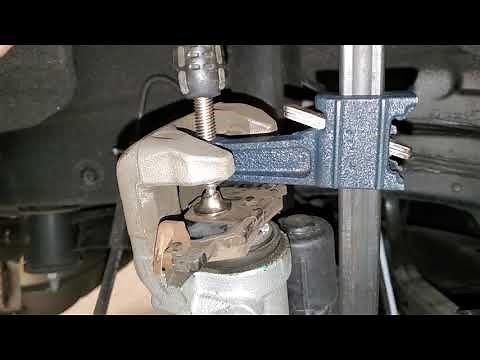 2017-2022 Mazda CX-5 Compressing Rear Caliper Piston With EPB Electric Parking Brake In Service Mode