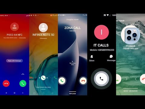 REDMI POCO X4 VS INFINIX 11 VS SAMSUNG A73 VS MEIZU VS SAMSUNG A5 incoming calls