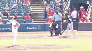 381K views · 5.9K reactions | 小聯盟出現了一個最頂級的工具人選手！朗 紅人3A的Levi Jordan在今天賽季最終戰，一口氣將比賽9個位置全都守了一遍！勞 | MLB Taiwan 美國職棒大聯盟 | Facebook