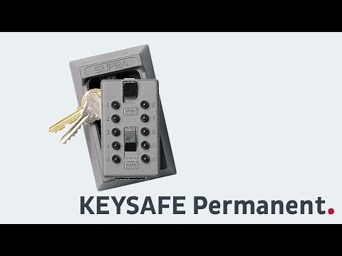 KeySafe Permanent, Schlüsselbox, Schlüsselsafe, Kidde, Supra