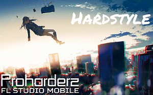 [Euphoric Hardstyle/Flm]做个旋律hs，欢迎意见！音频可视化（Fl Studio Mobile Project)