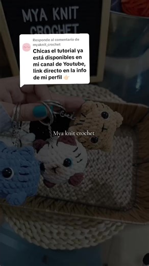 Link directo en la info de mi perfil 👉🏻 #crochet #fyp #paratiiiiiiiiiiiiiiiiiiiiiiiiiiiiiii #youtube #gato