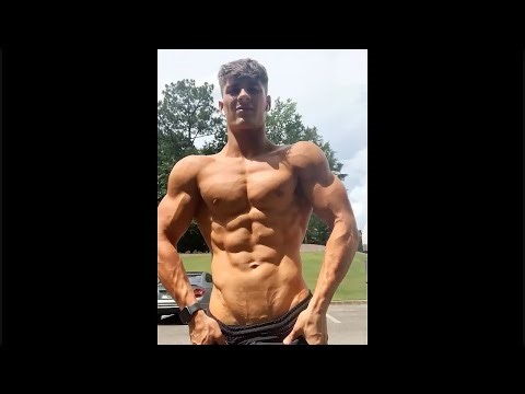 Teen Bodybuilding Fitness Model Muscle Pump Posing Body Update Jake Teter Styrke Studio #fitness