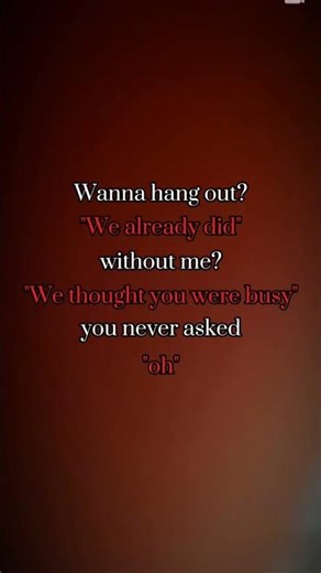 comment if you are the left out friend in your group.