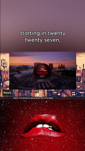 The Sphere is about to do The Time Warp
