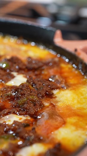 Delicious Queso Fundido with Homemade Chorizo | Cinco de Mayo Appetizer