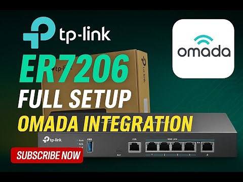 TP-Link ER7206 Multi-WAN VPN Router | Unboxing, Setup & Omada Controller Integration