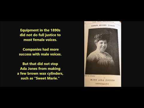 Recording artists of 1890s brown wax cylinders, Berliner discs, Fred Hager, Will F. Denny, banjo 78s