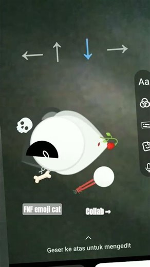 FNF EMOJI CAT#Collab#trend#emojicat