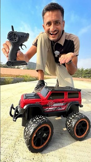 Monster remote control car unboxing