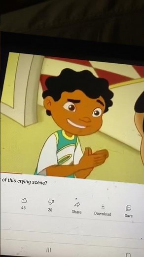 Maya and Miguel Chrissy Crying