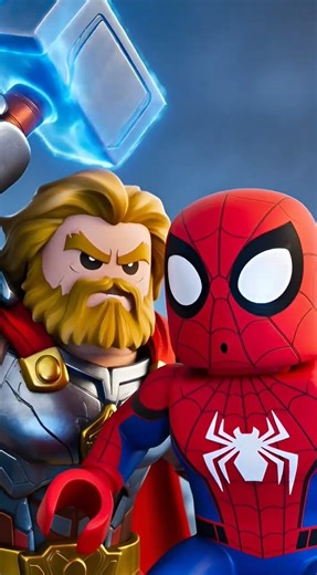 ROBLOX THOR VS SPIDER-MAN EPIC BATTLE ⚡ Who Wins?#Roblox #ThorVsSpiderman #SuperheroBattle