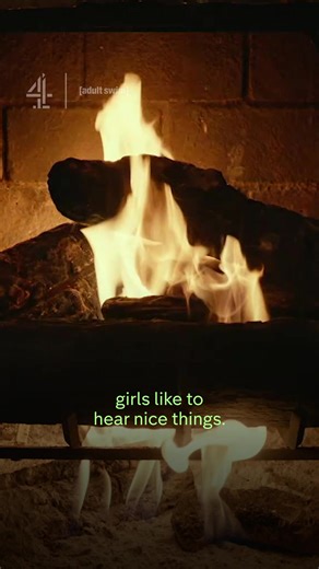 Unique Christmas Log Fire Video with a Twist