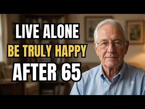 How to Be Perfectly Content Alone After 65—No Friends, No Drama, No Regrets