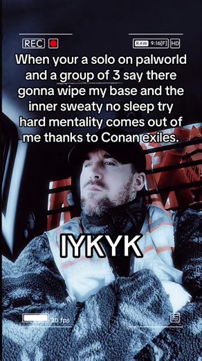 Once a Conan exiles player always a Conan exiles player lol I feel sorry for this group , it won’t be me getting wiped this weekend I promise! #fyp #iykyk #palworld #conanexiles #gamer