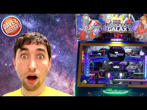 Arcade Wizard VS NEW Guardians of the Galaxy Game!