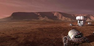 How energy from dry ice could power human colonies on Mars